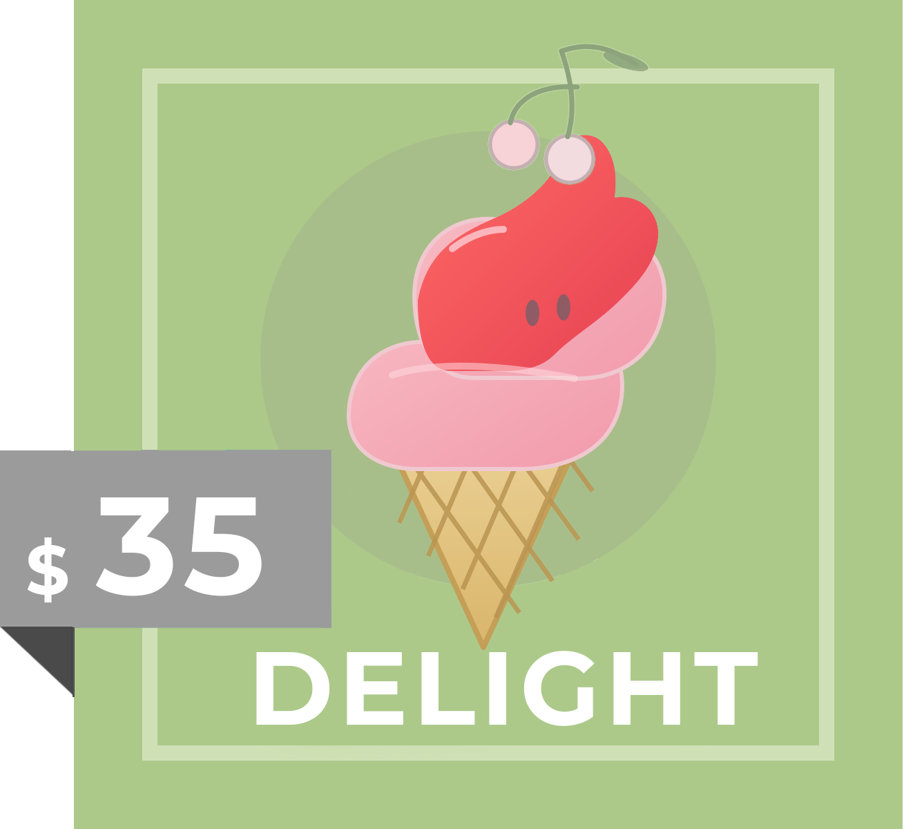 ice cream sunday icon